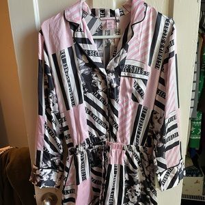 Victoria’s Secret silky PJ romper